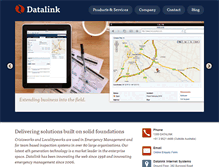 Tablet Screenshot of datalink.com.au